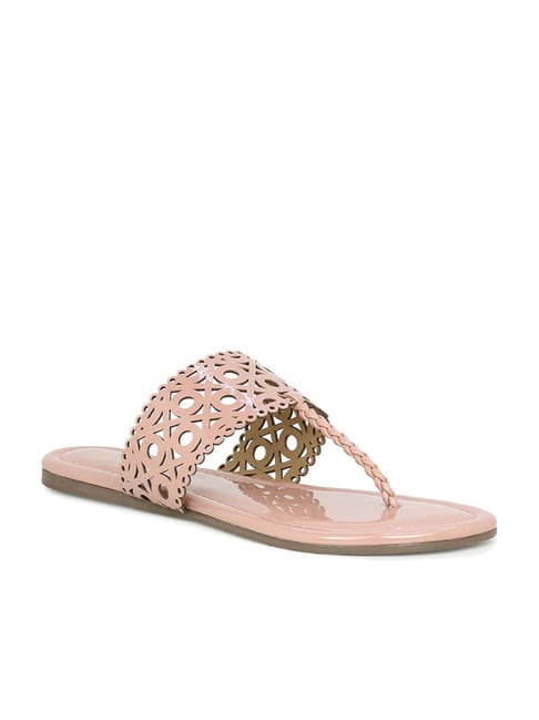 Inc.5 Women's Peach Toe Ring Sandals Price in India