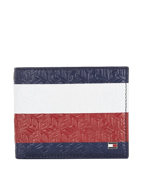 Tommy Hilfiger Stellar Multicolor Casual Leather Bi Fold Wallet for Men