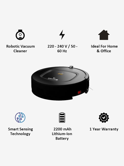 Buy Eureka Forbes Robo Vac n Mop 1200Pa Robotic Floor Cleaner Online At