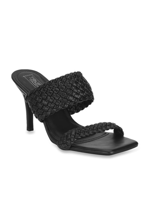 Truffle Collection Women's Black Casual Stilettos