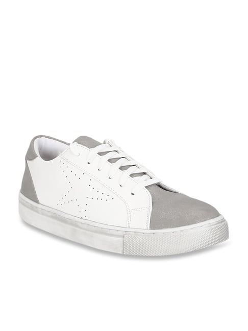 Truffle Collection Women's White Casual Sneakers