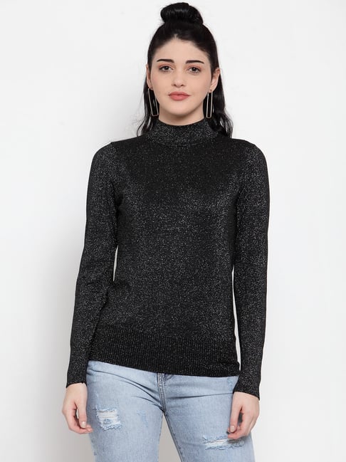 Global Republic Black Shimmer Sweater-picture-38