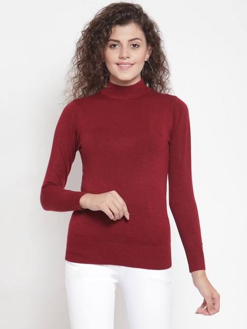 Global Republic Wine Slim Fit Sweater-picture-36