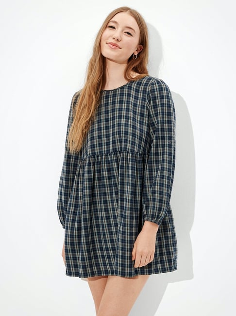 Plaid dress 2024 american eagle