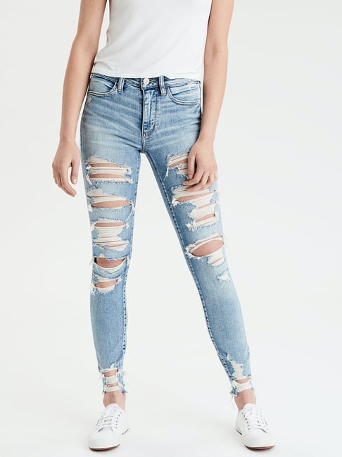 American Eagle Outfitters, Jeans, American Eagle White Skinny Jeans