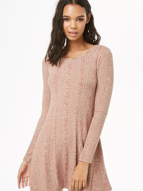 Buy Forever 21 Pink Above Knee Dress for Women Online Tata CLiQ