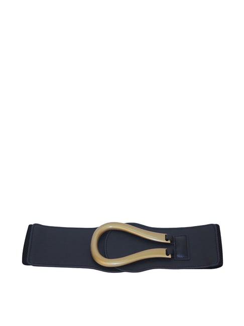 Kazo Black Embellished Belt for Women