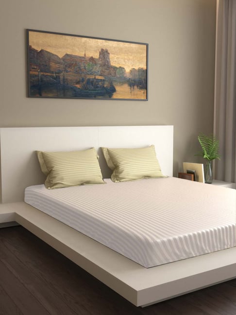 Mark Home Gold 400 TC Premium Stripes Pillow - Set of 2