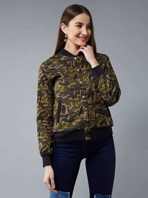 2019 Camouflage Bomber Jacket Women Fashion Printed Long Sleeved WomanS Coat  Harajuku Zipper Casual Jackets Casaco Feminino From Hermina8888, $21.02 |  DHgate.Com