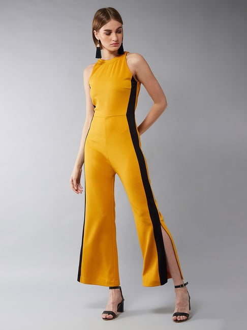 DOLCE CRUDO Mustard Jumpsuit-picture-39