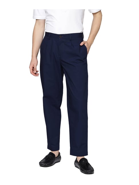 Buy Ben Sherman Blue Men Trousers 64115180 (5059508076814) at Amazon.in