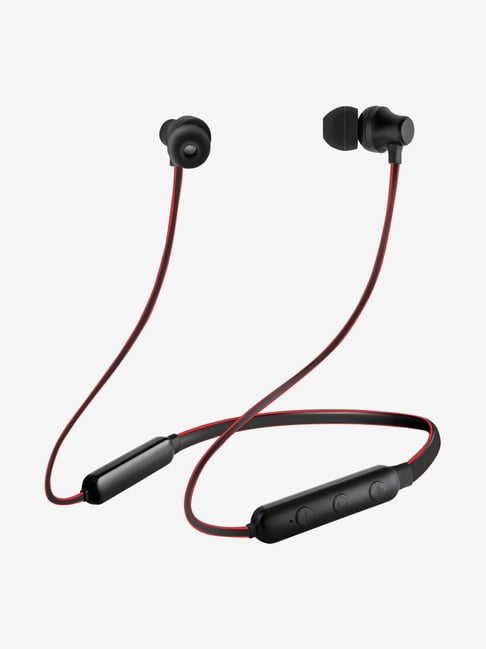 PTron InTunes Lite In-Ear Wireless Bluetooth Neckband (Red and Black)