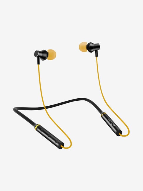 PTron InTunes Beats In-Ear Wireless Bluetooth Neckband (Yellow and Black)