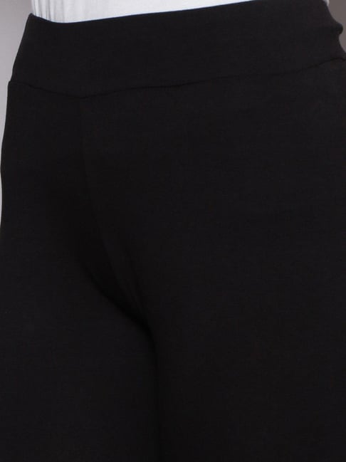 Buy Biba Black Leggings for Women's Online @ Tata CLiQ