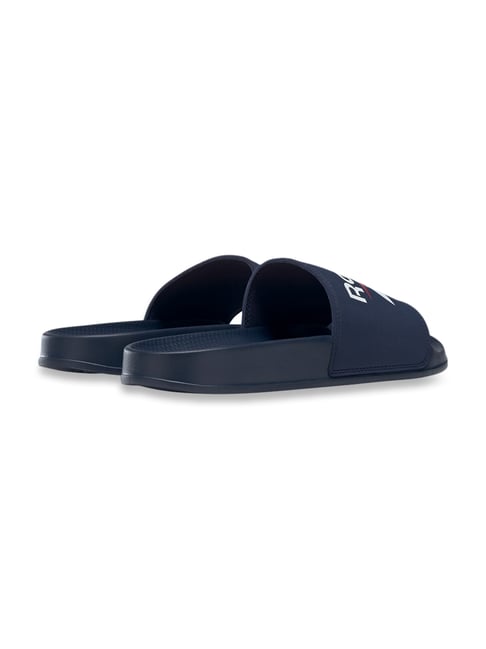 Buy Reebok Men s NEW SLIDE RBK Navy Slides for Men at Best Price