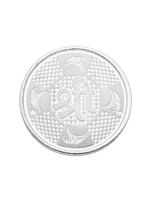 Sri Jagdamba Pearls Shree 999 Silver 10gm Silver Coin