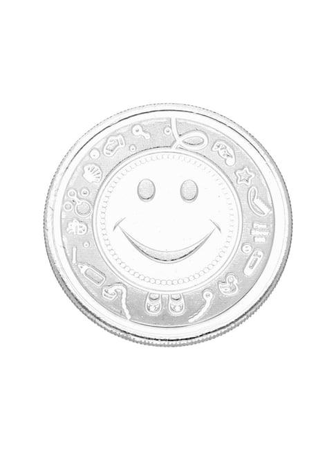 Sri Jagdamba Pearls Smile 999 Silver 10gm Silver Coin