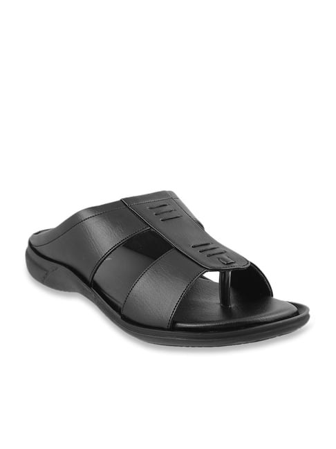 Walkway by Metro Men's Black Casual Sandals