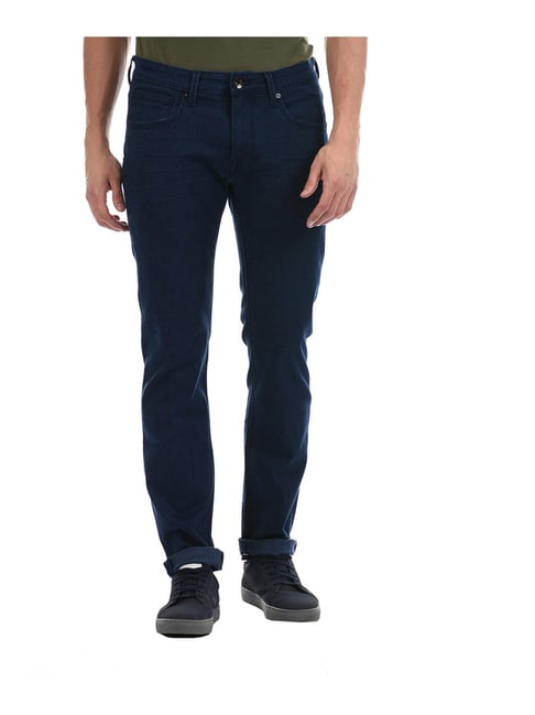 Pepe Jeans Dark Blue Slim Fit Jeans