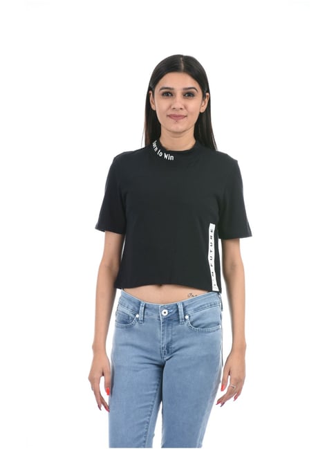 Pepe Jeans Black Graphic Print T-Shirt