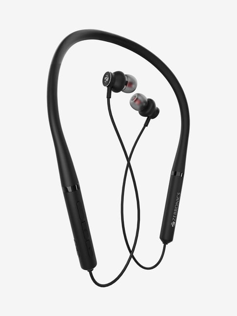 Zebronics Zeb-Yoga 90 Pro Wireless In-Ear Bluetooth Neckband with Mic (Black)