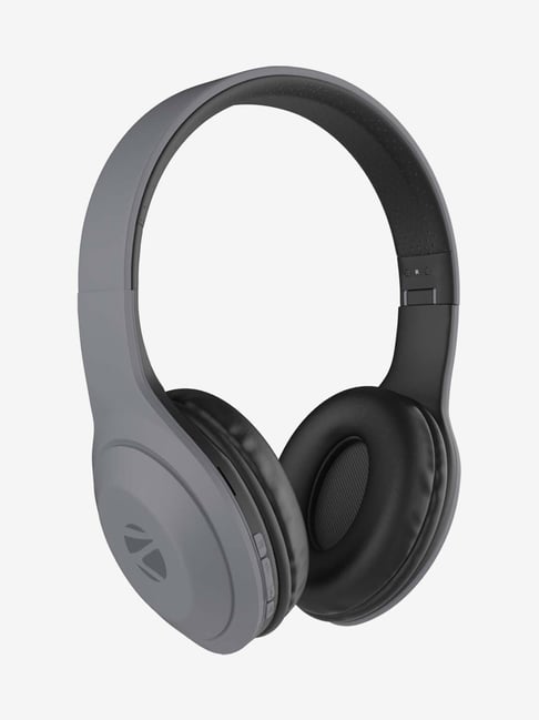 Zebronics Zeb-Duke 101 Wireless On-Ear Bluetooth Headphone with Mic (Grey)