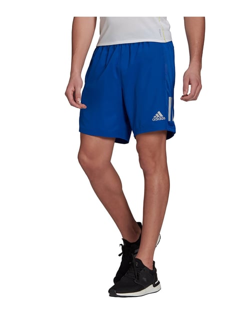 Adidas OWN THE RUN Royal Blue Regular Fit Shorts