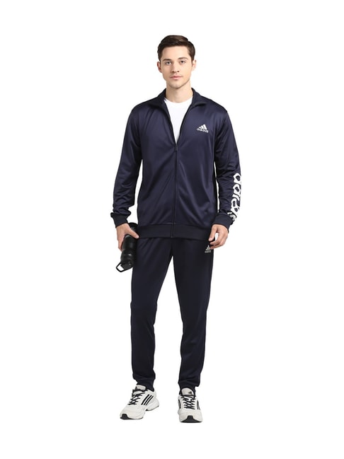 Buy Adidas M LIN TR Blue Regular Fit Tracksuit for Men Online @ Tata CLiQ