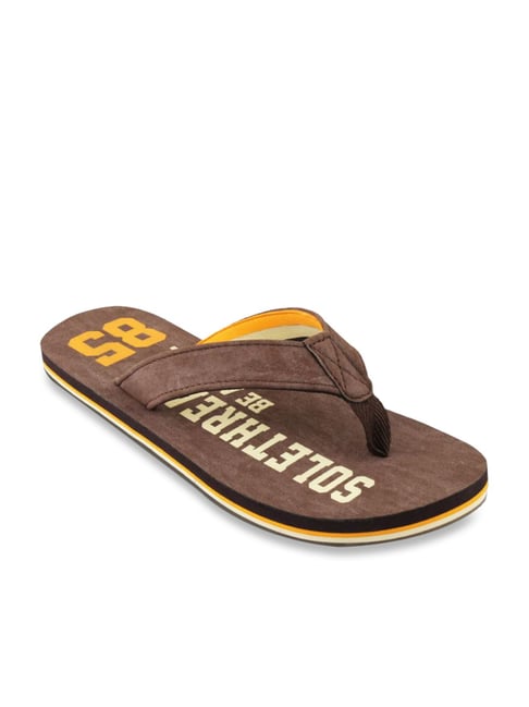 Buy Solethreads Men's Brown Thong Sandals for Men at Best Price