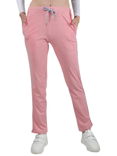 Monte Carlo Pink Textured Trackpants 