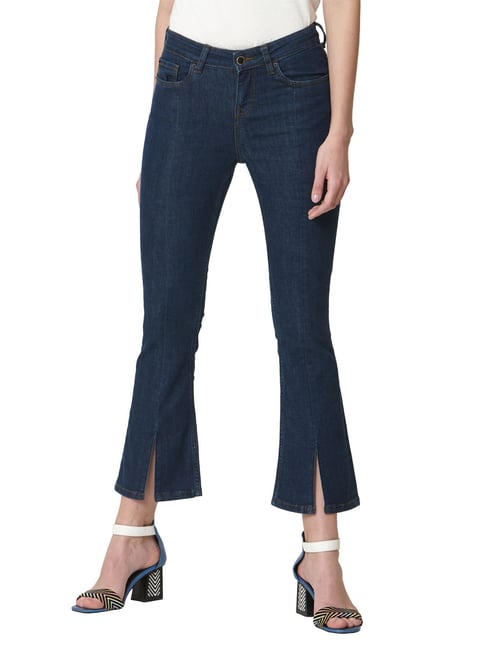 Vero Moda Dark Blue Mid Rise Jeans