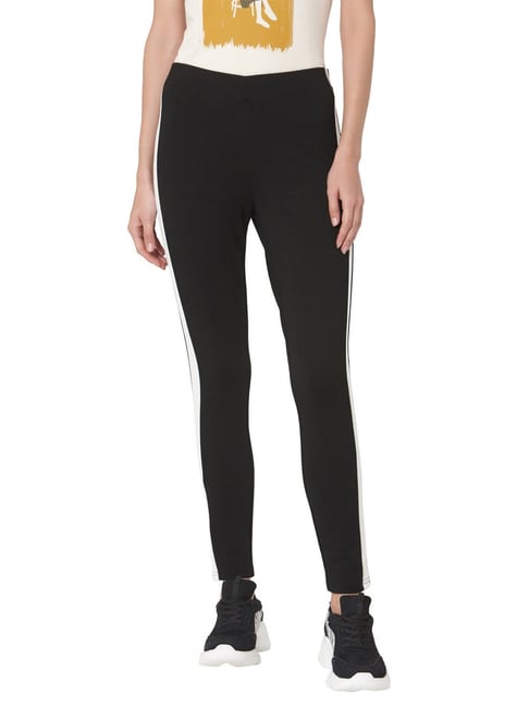 Vero Moda Black High Rise Leggings