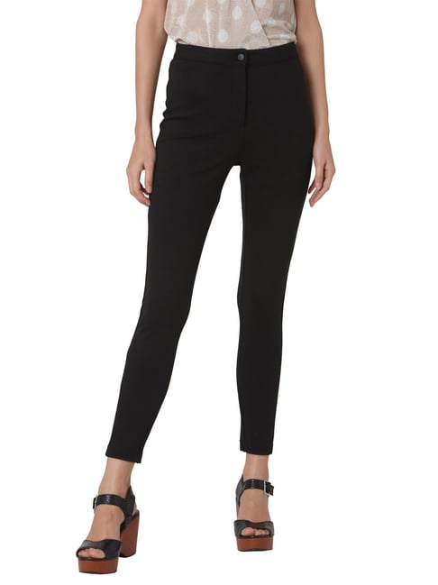 Vero Moda Black High Rise Jeggings