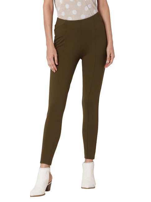 Vero Moda Olive High Rise Leggings-picture-37