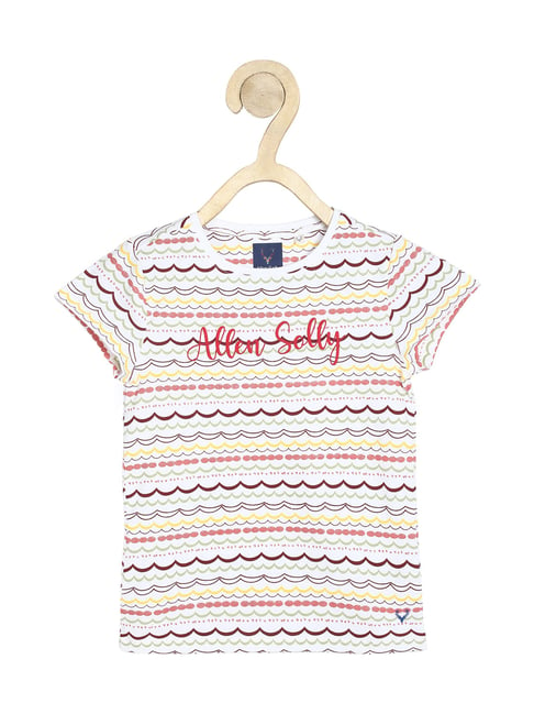 Allen Solly Junior White Striped 1 Top