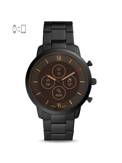 Fossil FTW7027 Neutra Hybrid HR Smart Watch for Men