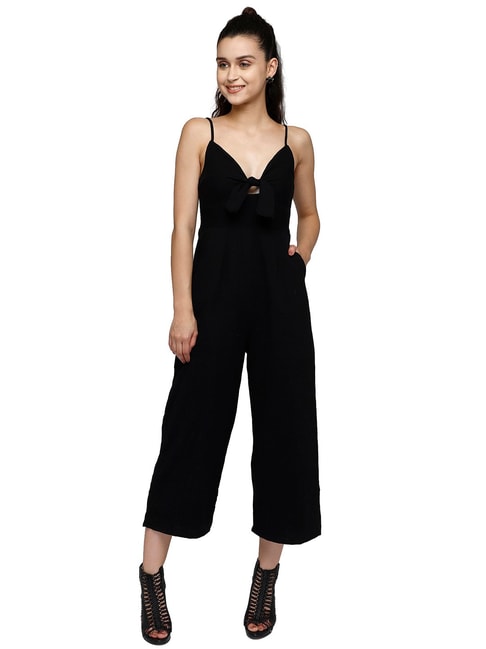 Buy SHOW OFF Womens Teal Solid Polyester Culotte Jumpsuit Online at Best  Prices in India  JioMart