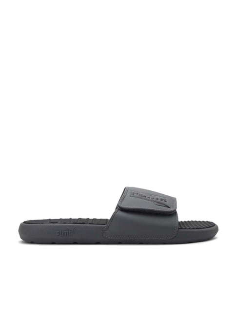 Buy Puma Men s Cool Cat Charcoal Grey Slides for Men at Best Price