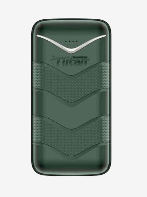 Tiitan P2040 20400mAh Fast Charging Power Bank with LED Torch (Green)