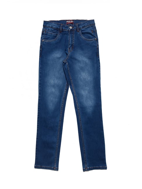 Gini & Jony Kids Navy Washed Jeans