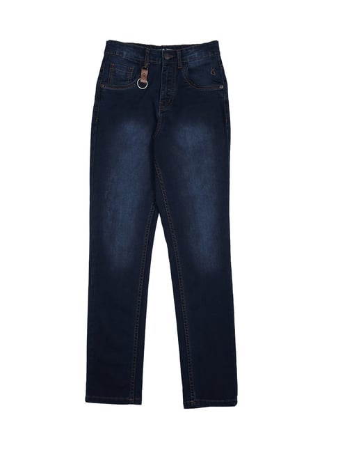 Gini & Jony Kids Navy Washed Jeans