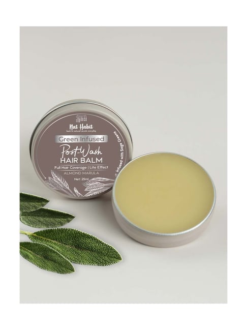 Nat Habit Almond Marula Post Wash Hair Balm - 25 ml