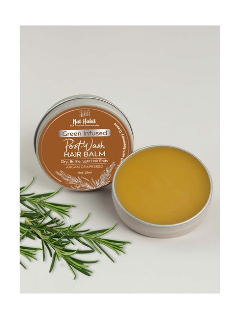 Nat Habit Argan Grapeseed Post Wash Hair Balm - 25 ml
