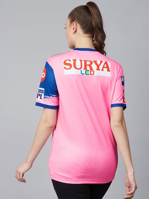 Alcis T-Shirts : Buy Alcis Men Pink Printed Rajasthan Royals Replica  Matchday Jersey T-Shirt Online