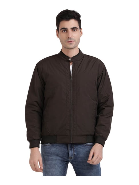 ColorPlus Dark Brown Tailored Fit Jacket