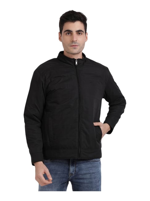 Buy ColorPlus Black Tailored Fit Jacket for Mens Online Tata CLiQ
