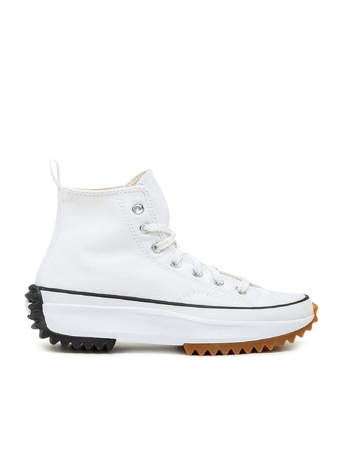 Buy Converse Men's RUN STAR HIKE LUGGED White Ankle High Sneakers ...