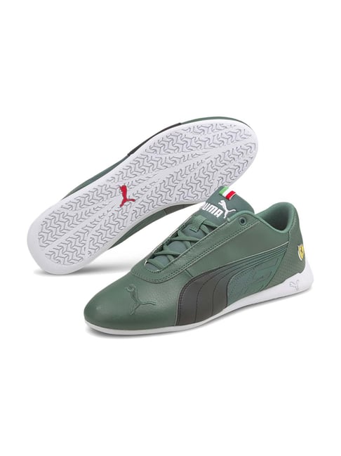 Ferrari green shoes hotsell