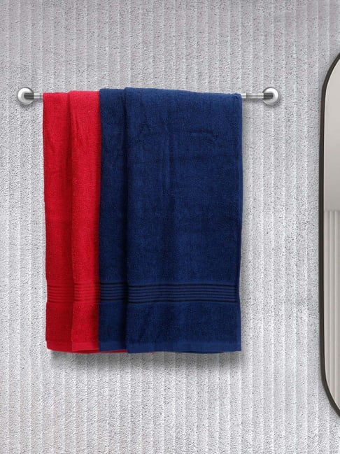 bianca LORENA 100% Cotton Super-Soft Terry Towels -4pc Hand Towel (d`ross) solid-multi-picture-23