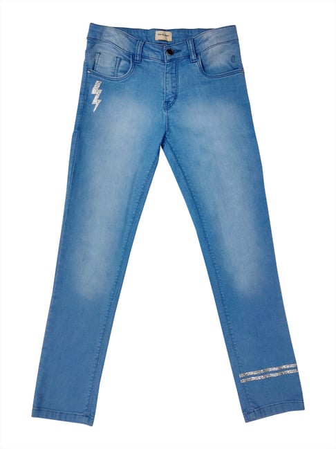 Gini & Jony Kids Blue Washed Jeans